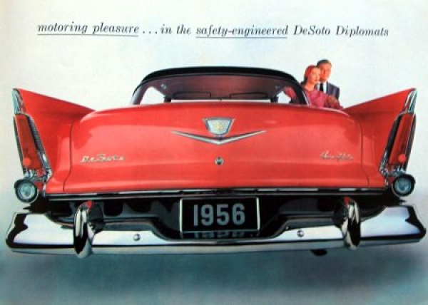 DeSoto Diplomat Modelprogram 1956 Carbrochure (6894)